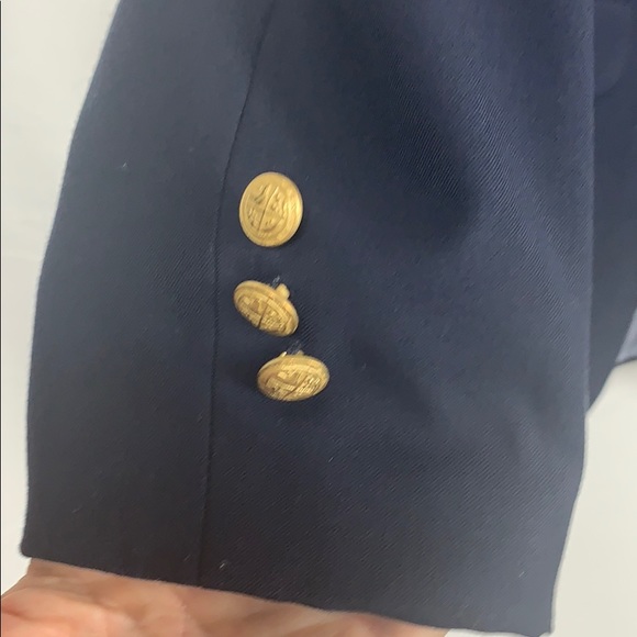 Izod navy blue blazer size 16 regular. 2button - Picture 3 of 9